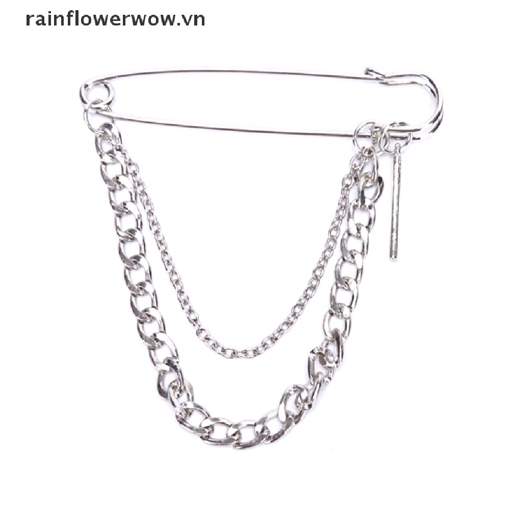 1 Ghim Cài Dây Xích Cổ Điển Thời Trang Cho Nam Và Nữ