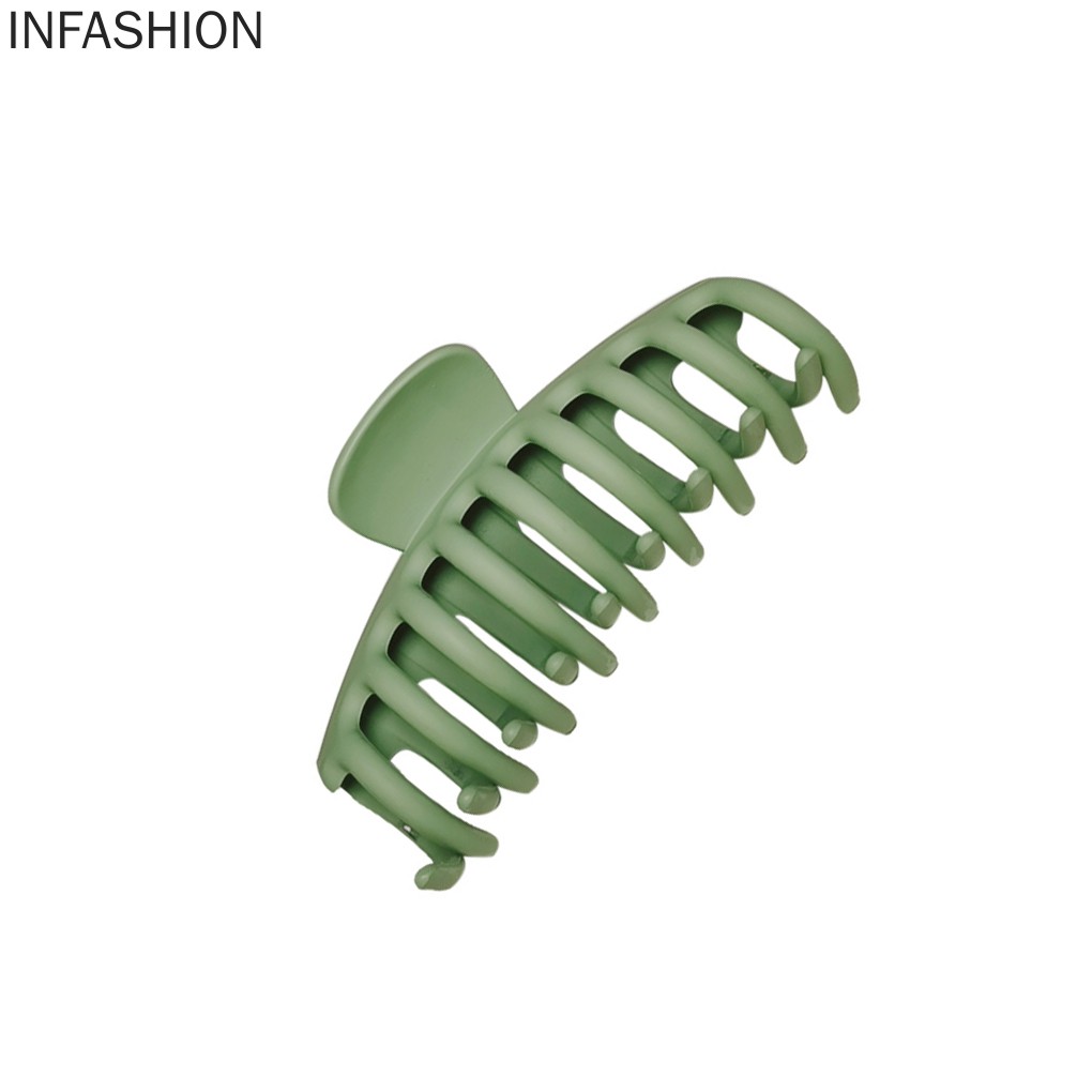 Kẹp tóc cỡ lớn chống trượt bằng nhựa tùy chọn màu sắc