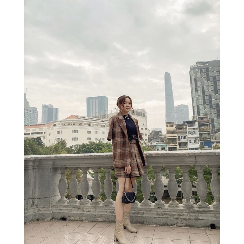 Giày Ankle boots - Giày boots cao gót