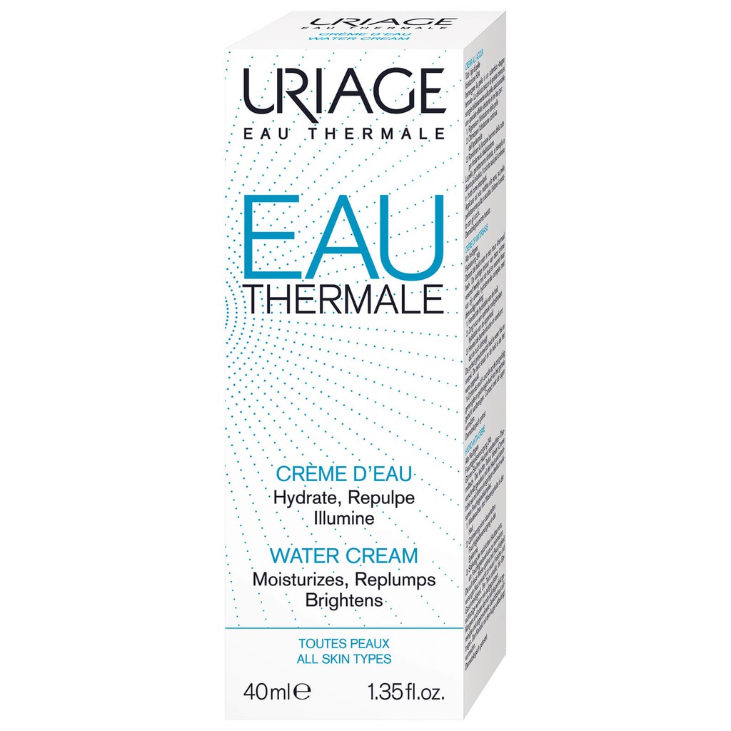 Uriage Water Cream: Dưỡng Ẩm Khoáng Chuyên Sâu (40 ml)