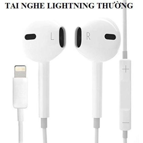 [Xả Toàn Kho] Tai nghe Iphone | Tai Nghe Iphone Có Mic | Cắm vào là dùng luôn | Tương Thích Từu Ip7 Trở Đi | 14003