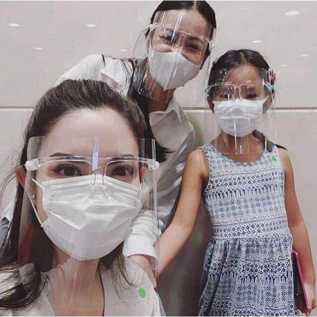 Combo 3 Kính chắn giọt bắn, kiếng chống dịch, bụi mịn, tránh văng dầu khi làm bếp