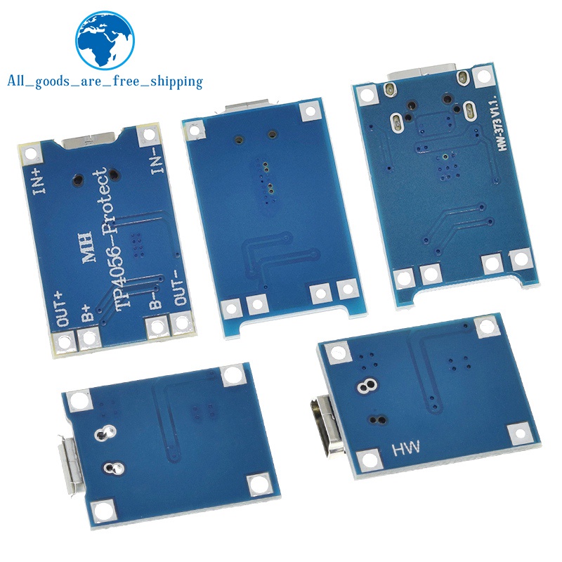 Bảng Mạch Micro USB 5V 1A 18650 TP4056 1A Chất Lượng Cao