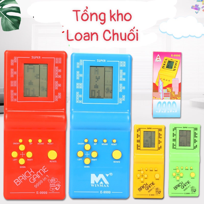 ĐỒ CHƠI MÁY CHƠI GAME CẦM TAY KÈM TAI NGHE VÀ THẺ