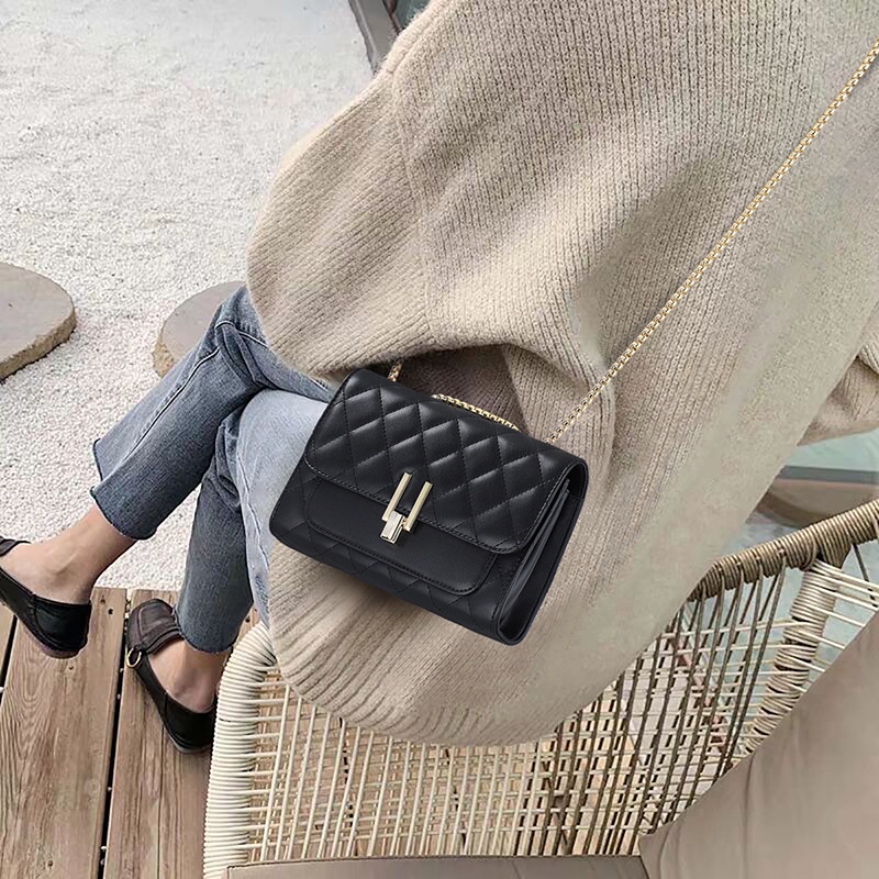 Túi Xách Nữ Đẹp Linh Store  Túi Đeo Chéo Đeo Vai Trần Trám Khóa Bút Chữ Y Thời Trang Đi Làm Đi Chơi - LS 16