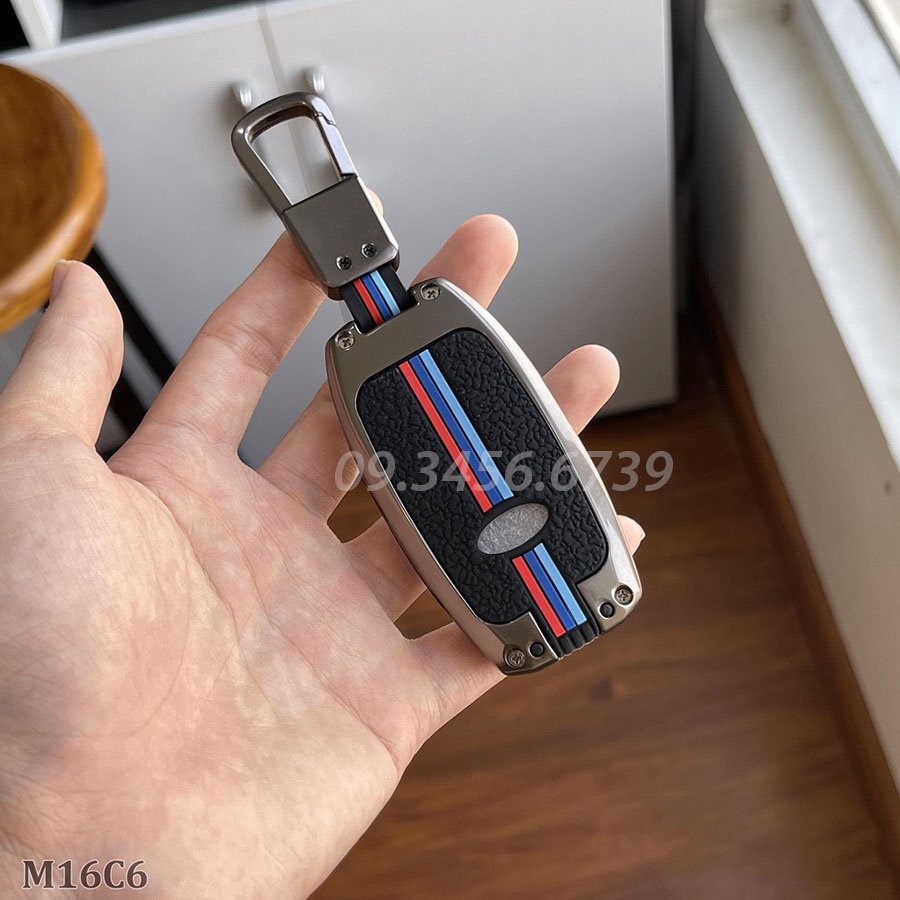 Ốp chìa khóa xe Kia Seltos, Sorento, Sonet - 4 NÚT -mẫu 03 Kiểu dáng thể thao, Chất Liệu Hợp Kim Cao Cấp