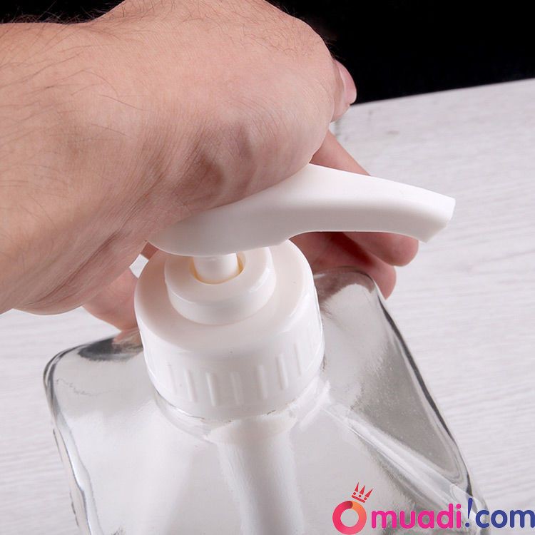 Bình bơm đường có pumb 1600ml - bình nhựa và bình thủy tinh