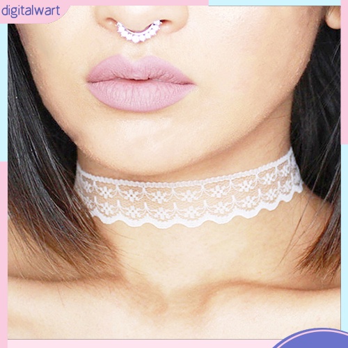 Vòng Cổ Choker Ren Phong Cách Cổ Điển Thanh Lịch Dành Cho Nữ