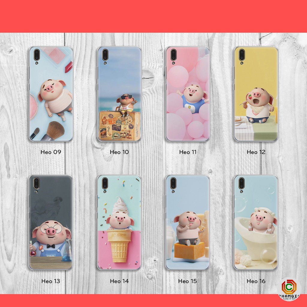Ốp Samsung M10 A10 in hình mẫu heo