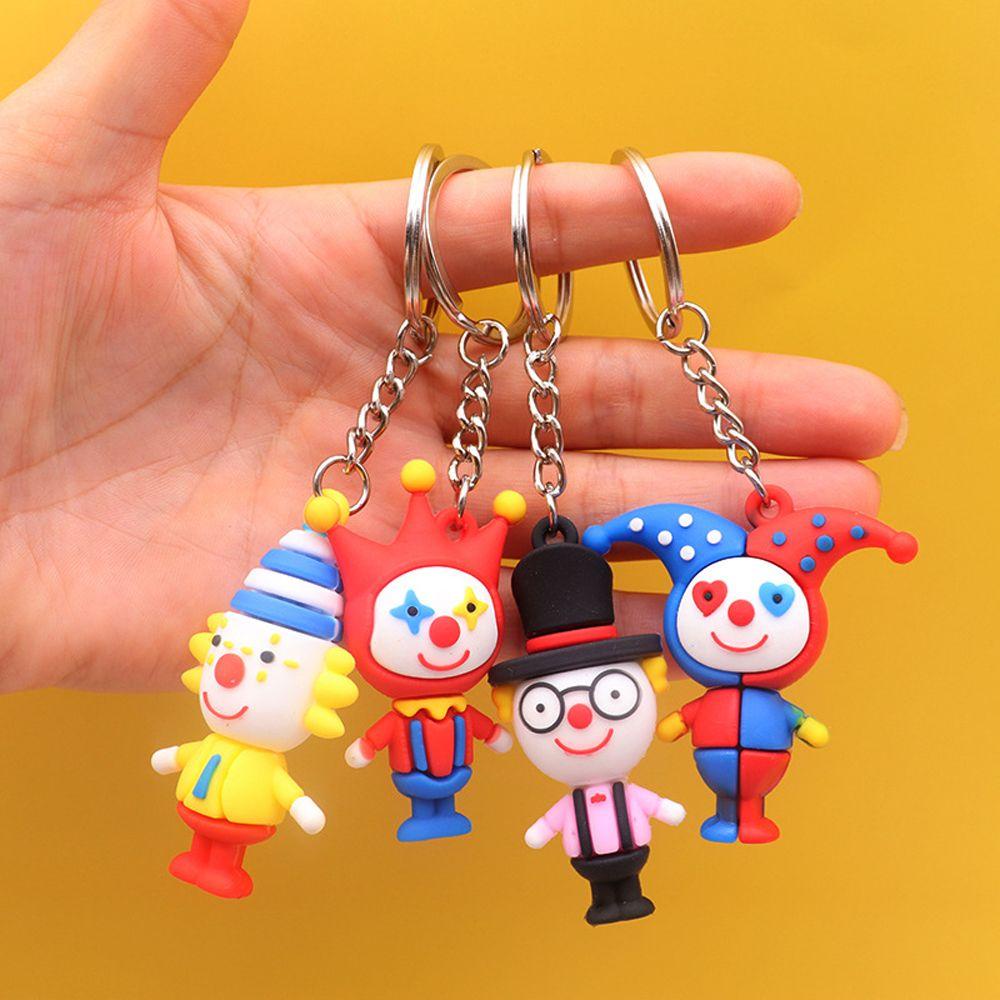 Móc Khóa Hình Chú Hề Dễ Thương