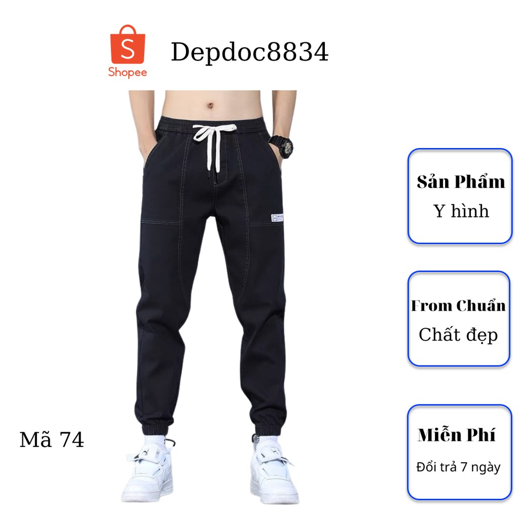 Quần jean nam cao cấp, chất liệu bò ( jean ) mềm mịn, from chuẩn, có nhiều mẫu đẹp mới đi kèm depdoc57 | BigBuy360 - bigbuy360.vn