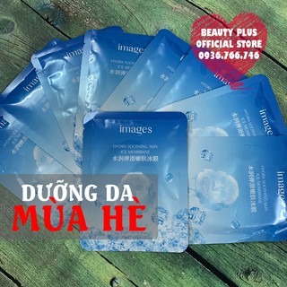 Mặt nạ dưỡng da, mặt nạ giấy đá băng Images Hydra Smoothing Skin Ice Membrane-DƯỠNG DA MÙA HÈ