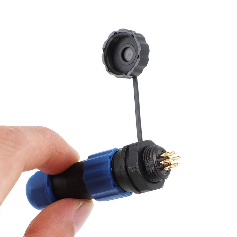 Đầu Nối Dây Cáp 1-7 Pin SP13 Inline