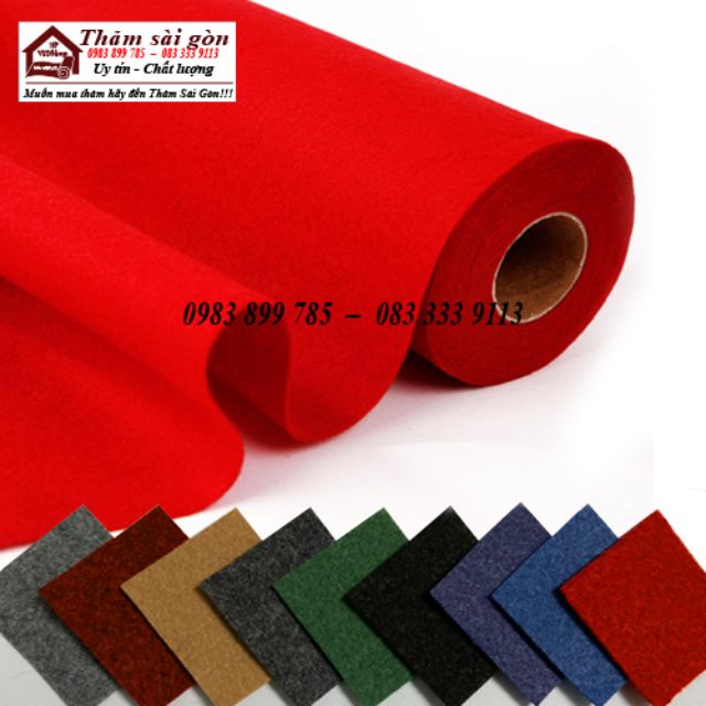 [2mx0.5m [KHO THẢM NỈ THẢM NỈ TRẢI SÀN SỰ KIÊN, SHOP THỜI TRANG DÀY 3MM