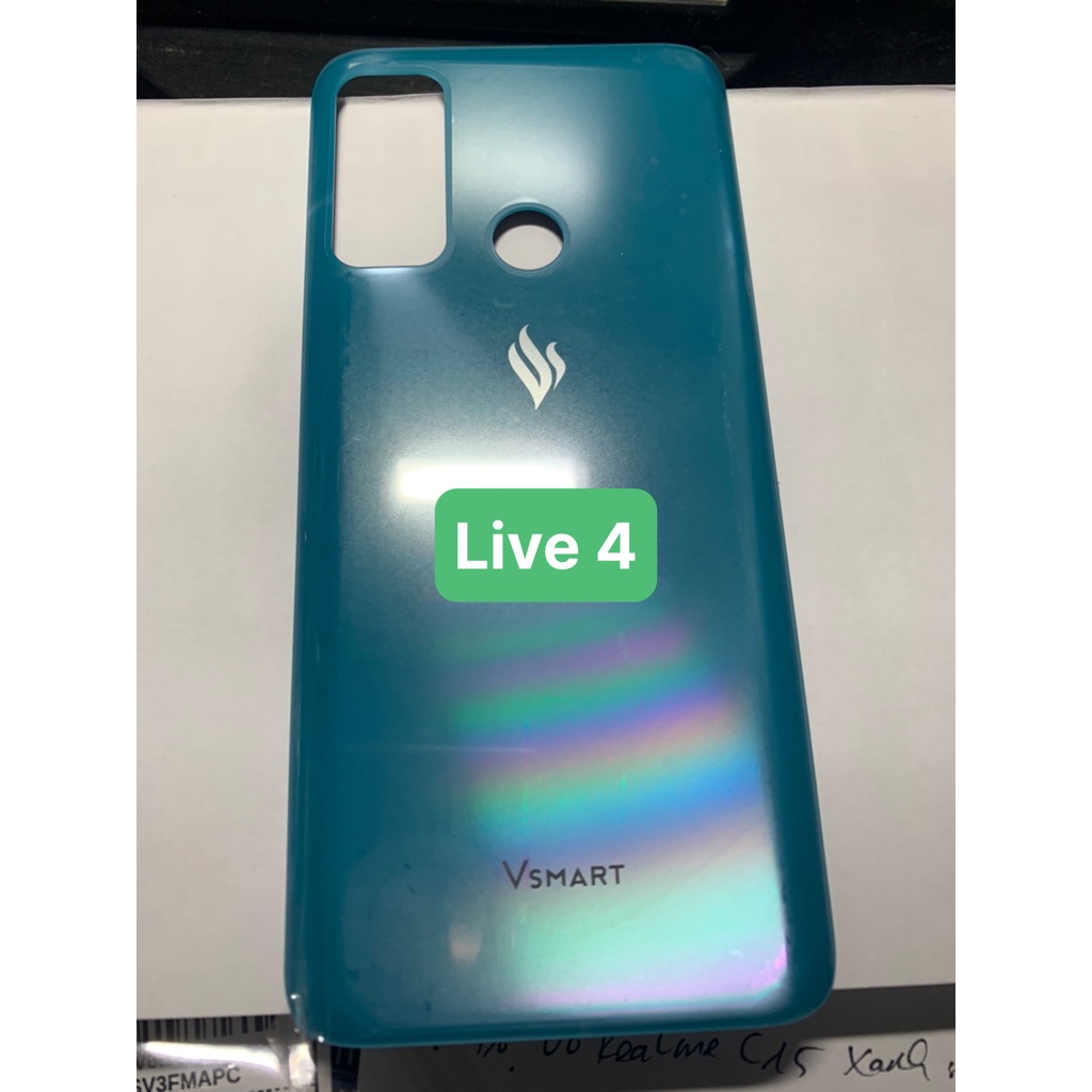 Lưng vỏ viền Vsmart Live 4 / gồm lưng, viền, kính camera