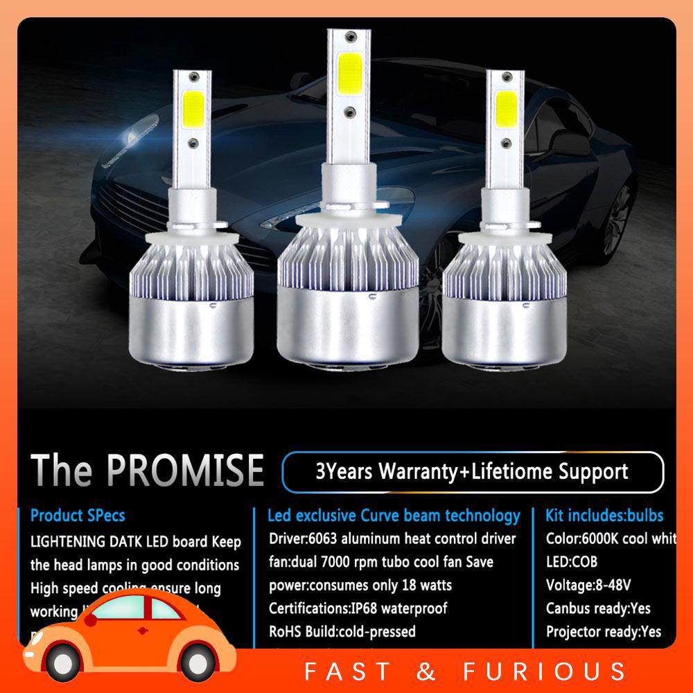 UU LED Headlight Universal 880/881/H27 Headlight Car Bulbs