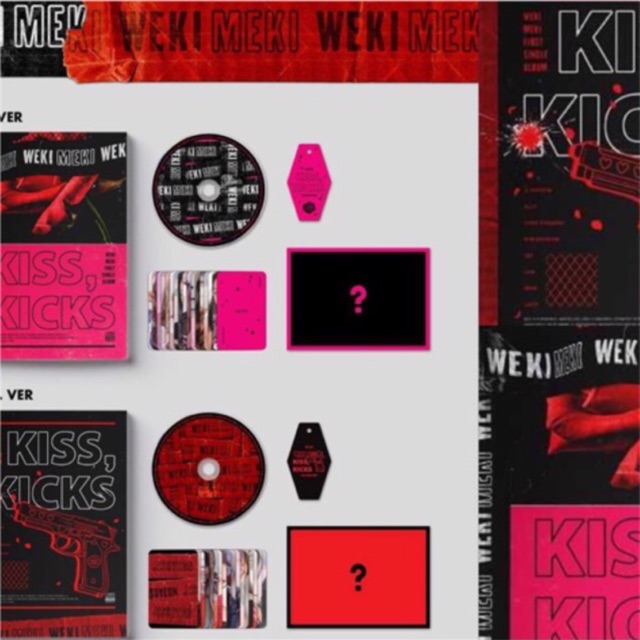 (Chat trước khi đặt) WEKI MEKI Kiss, Kicks
