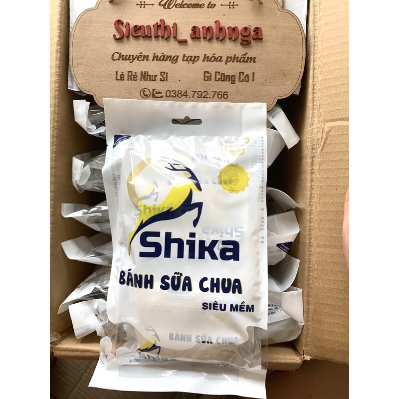 BÁNH SỮA CHUA SHIKA GÓI 160g