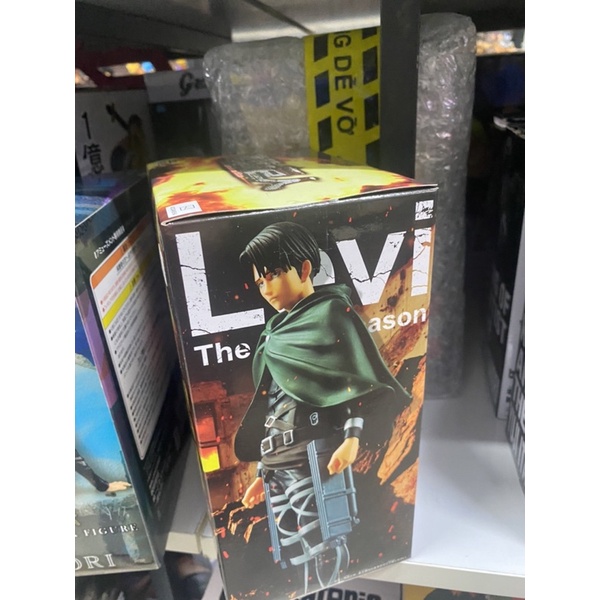 MÔ HÌNH LEVI ATTACK ON TITAN CHÍNH HÃNG banpresto