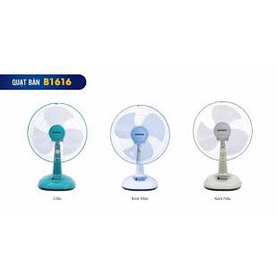 (Chỉ giao hỏa tốc tại Sài Gòn) Quạt bàn B4 Senko B1616 BẢO HÀNH 2 NĂM GIAO MÀU NGẪU NHIÊN