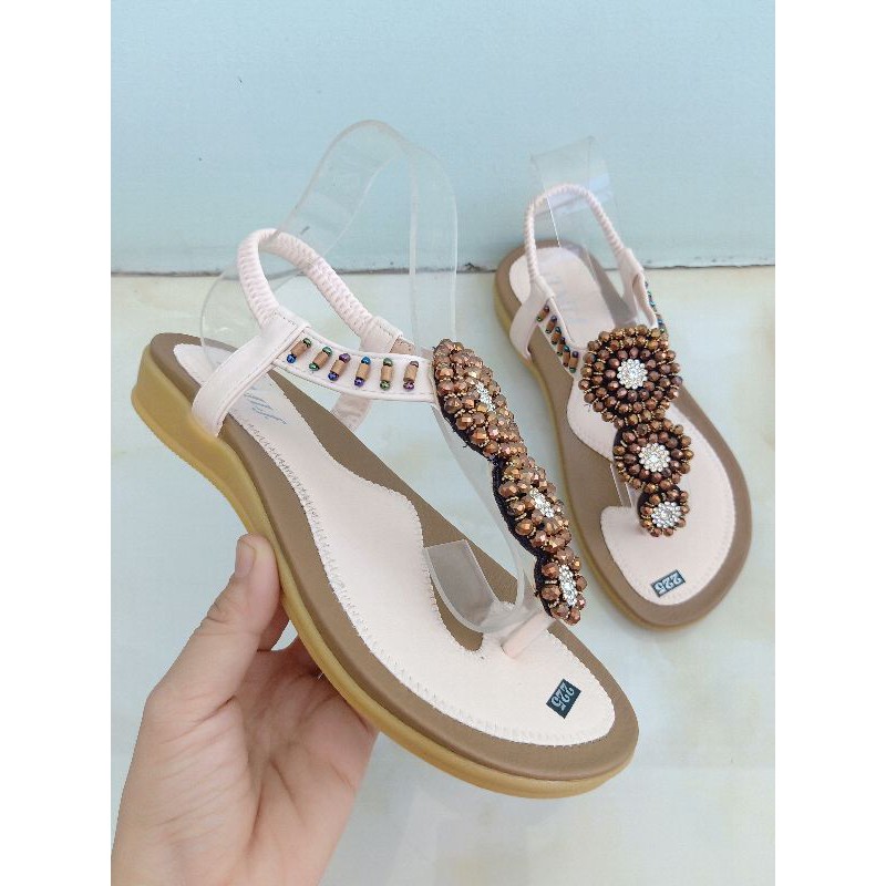 Sandal xỏ ngón MAILIAA quai đính đá dễ thương