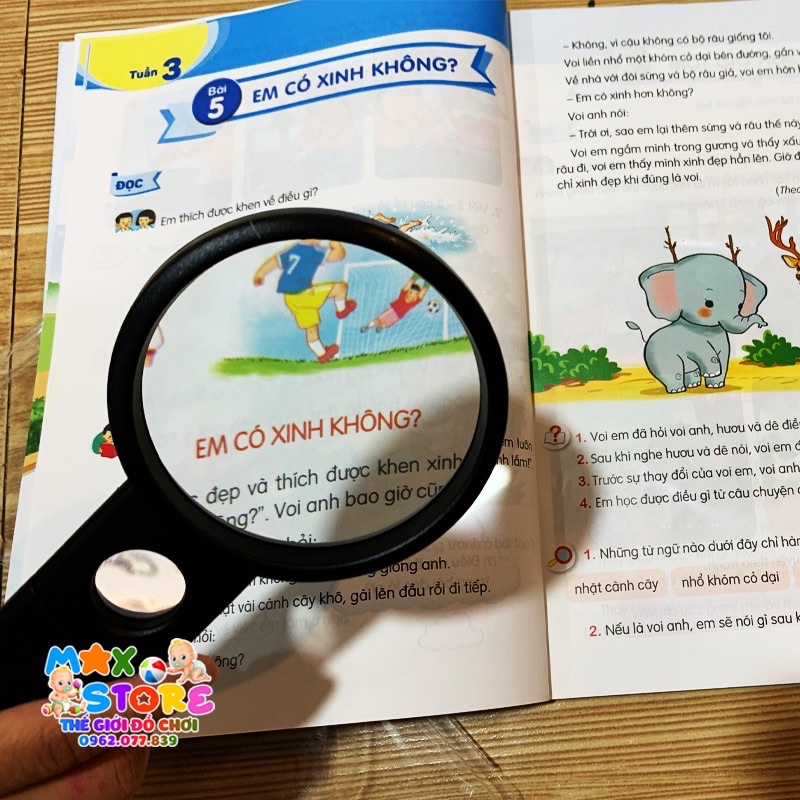 Kính Lúp Xịn De Li 9090 - 70mm 2.2X