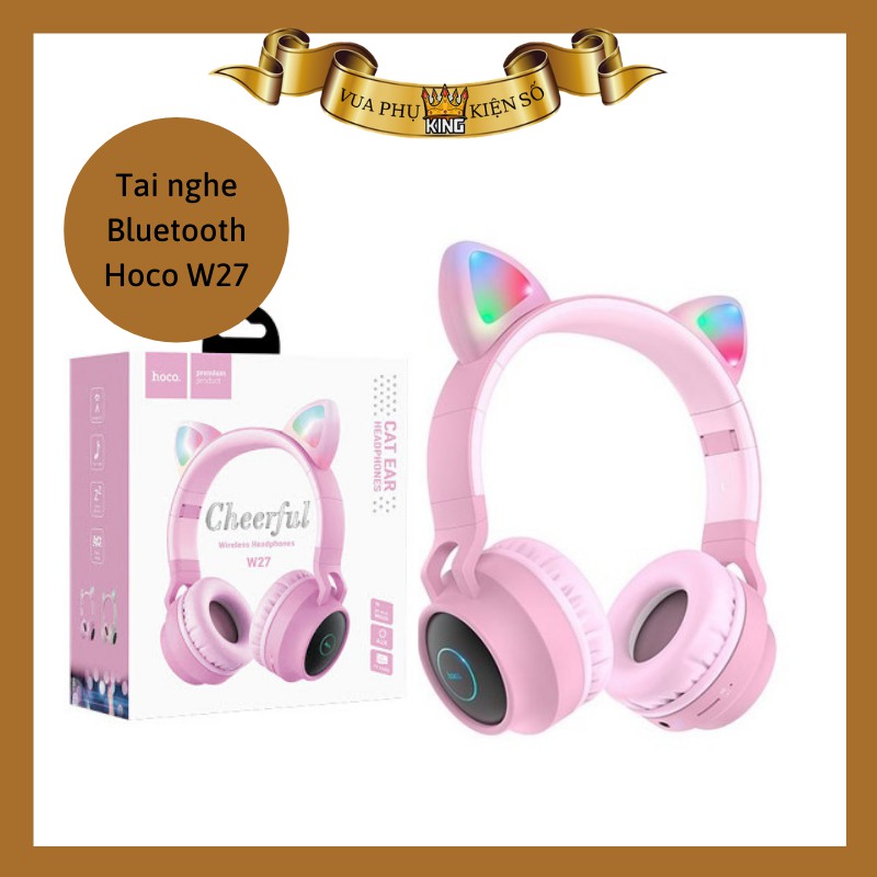 Tai Nghe Mèo Headphone Hoco W27 Chính Hãng Giá Tốt