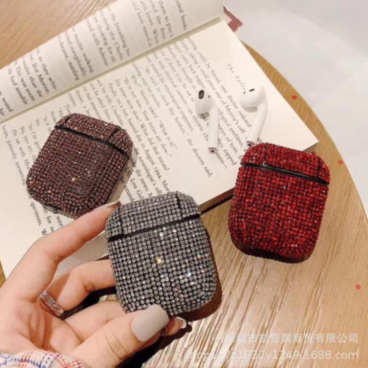 Case Airpod 1,2 Kim Cương