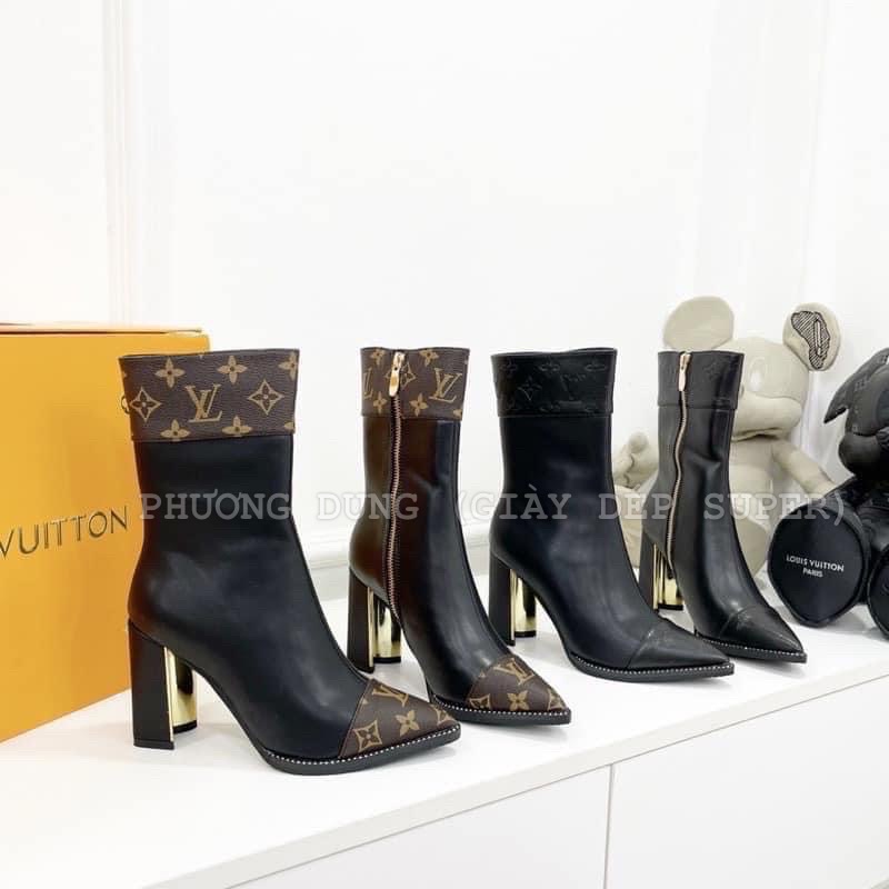 Bốt lv mũi nhọn fullbox bill  form bé) hàng quảng châu cao cấp