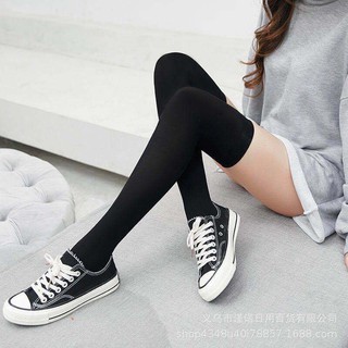 Tất, vớ đùi cao cổ dài 75cm Hàn Quốc loại dầy giữ ấm chân cho nữ