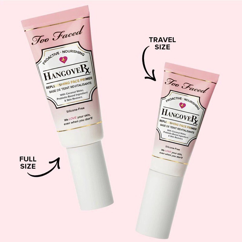 [ĐỦ BILL] KEM LÓT TOO FACED DELUXE HANGOVER REPLENISHING DEWY FINISH PRIMER | BigBuy360 - bigbuy360.vn