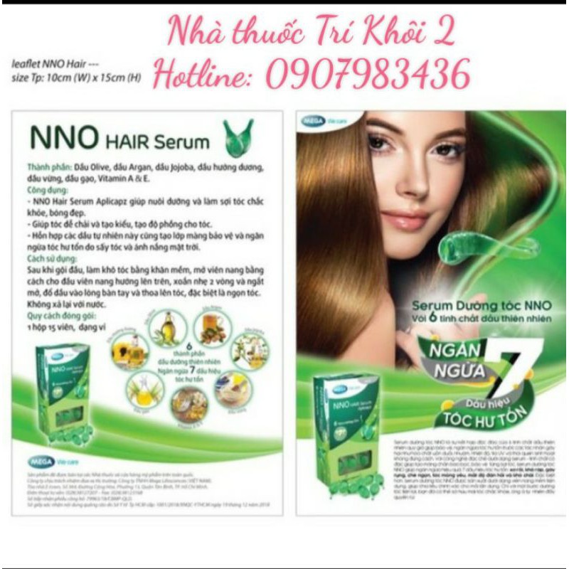 🍀Serum dưỡng tóc NNO hair Aplicapz🍀- Giải pháp cho mái tóc óng ả diệu kì 💧