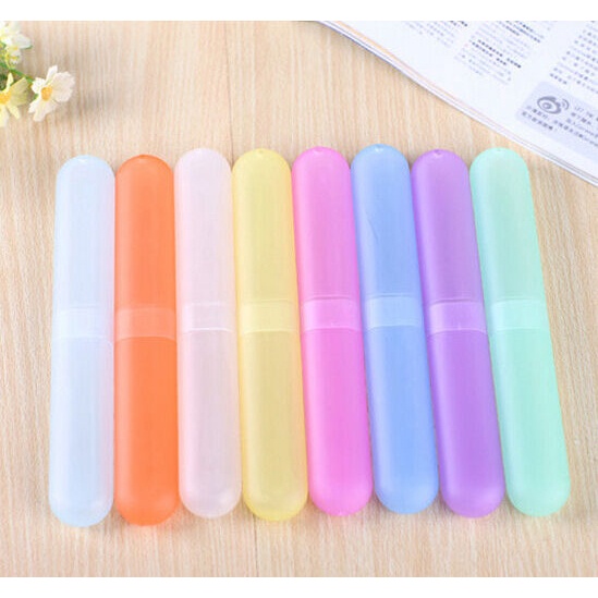 Hộp Đựng Bàn Chải Đánh Răng Cầm Tay Du Lịch Tiện Lợi