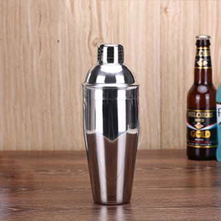 Bình lắc pha chế rượu và cocktail bằng inox không gỉ 750ml bình bartender Asam