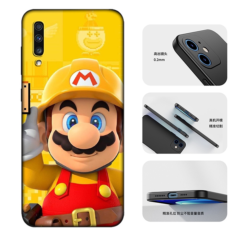 Ốp Điện Thoại TPU Dẻo Mỏng In Hình Super Mario Cho Huawei Mate 20 10 Lite Pro Y5P Y6P Y7A Y8P Y9A MN165