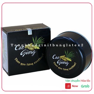 Cao gừng gen tan mỡ - Đánh bay mỡ thừa