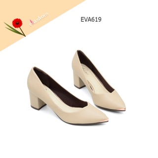 Giày cao gót đế vuông evashoes - eva619