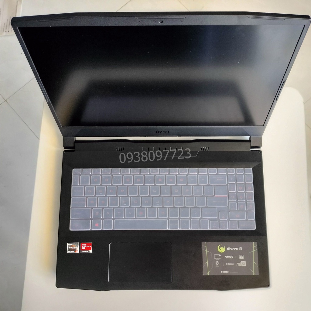 Ốp silicon phủ bàn phím dành cho laptop MSI Katana GF76