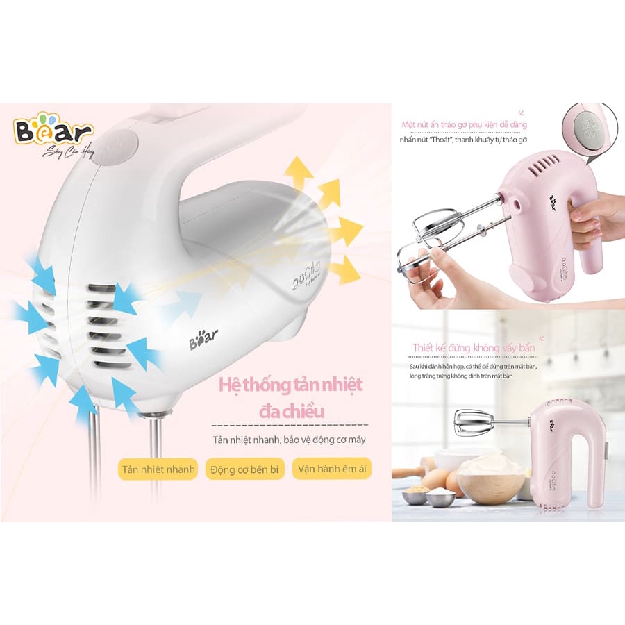 Máy Đánh Trứng Cầm Tay Bear SML DDQ-A01G1 [CMART_GIA DỤNG TIỆN ÍCH]
