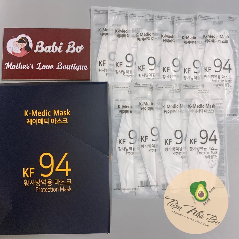 [SẴN] Khẩu trang KF94 K Medic Hàn Quốc, khẩu trang nội địa Hàn mẫu mới