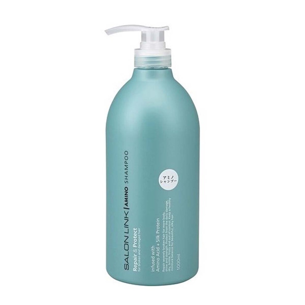 Dầu gội/Dầu xả Amino phục hồi và dưỡng tóc chắc khỏe Matsukiyo Salon Link - 1000ml