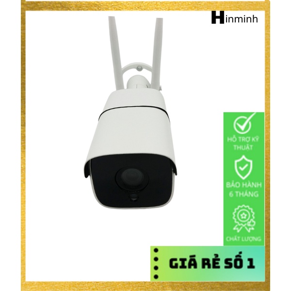 Camera wifi chống nước độ phân giải HD vỏ kim loại