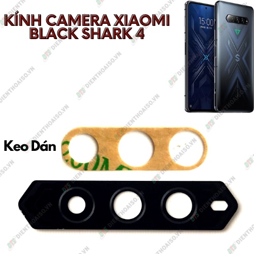 Mặt kính camera xiaomi black shark 4 có sẵn keo