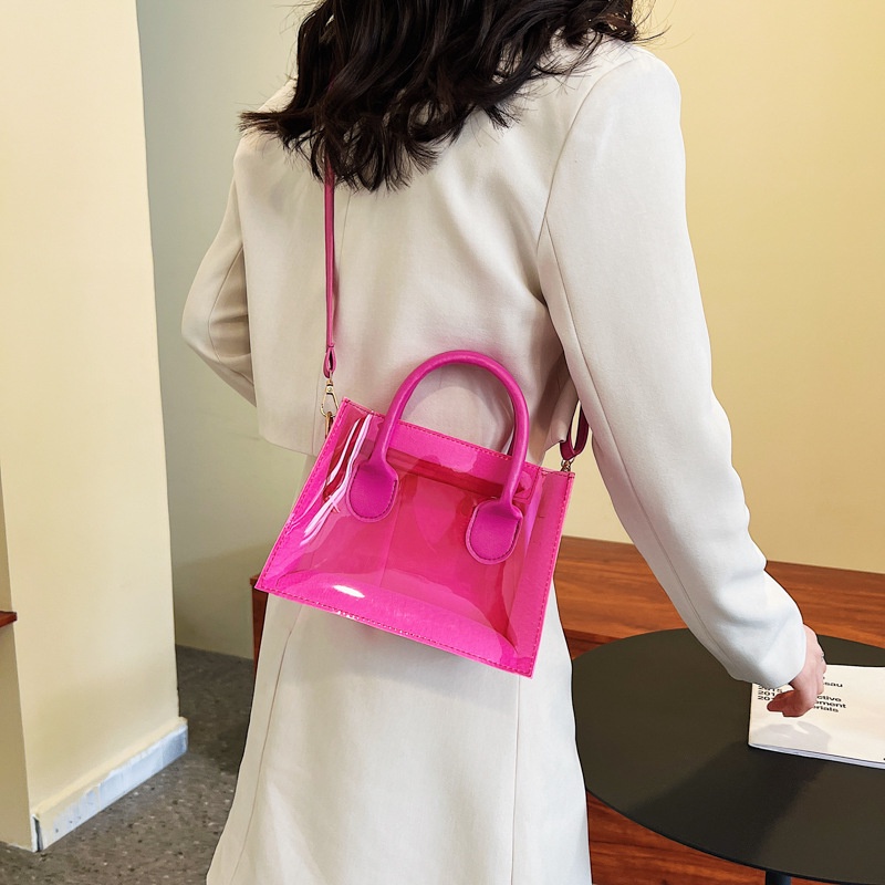 Túi Đeo Vai Bằng PVC Màu Kẹo Thời Trang Mùa Hè 2022