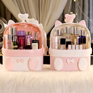 HỘP ĐỰNG ĐỒ TRANG ĐIỂM TAI MÈO DỄ THƯƠNG
