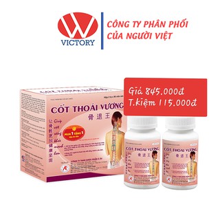 Cốt Thoái Vương (Hộp 180 Viên) Tặng Kèm Hộp 30 Viên - Viên Uống Giúp Xương Chắc Khỏe - Victory Pharmacy