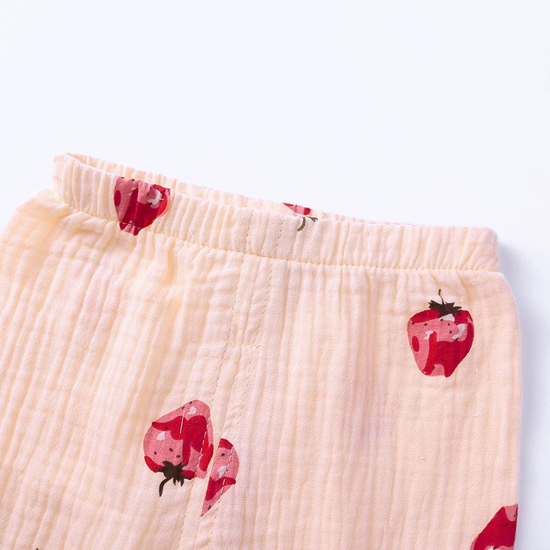 Set đồ ngủ dài in hình động vật hoạt hình dễ thương cho bé