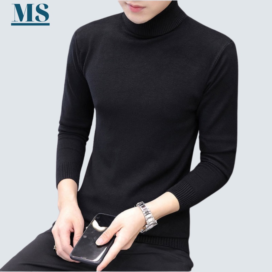 Áo Len Cổ Lọ,áo len nam, thời trang nam MENSWEAR chất Len mềm mịn kiểu dáng Hàn Quốc giữ nhiệt phong cách hàn quốc.