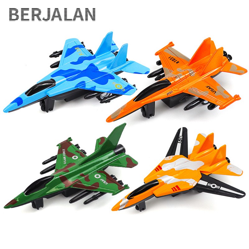 【Toy】Mini Máy Bay Đồ Chơi Mô Hình Mô Phỏng Trẻ Em Lại Kéo Về Đồ Chơi Để Bàn Trang Trí Sinh Nhật Tặng BT7
