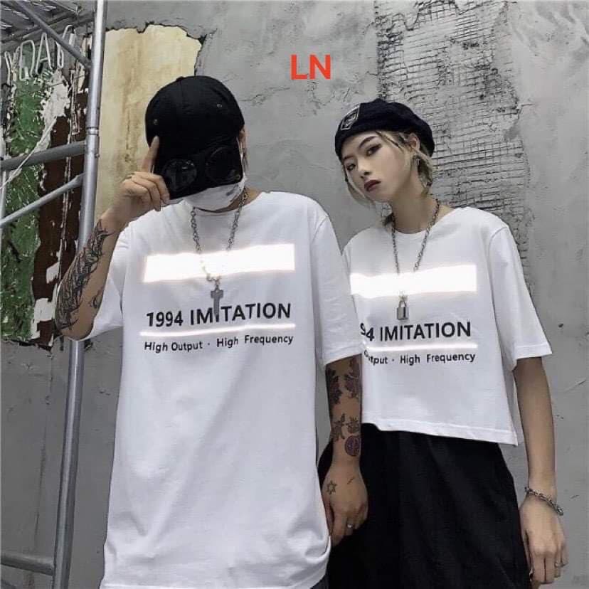 Áo đôi phản quang phối IMITATION cực sáng